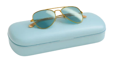 3D Aviator Sunglasses Case