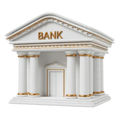 3D Bank Building
