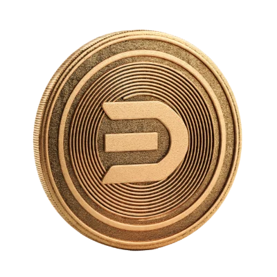 3D Dash Cryptocurrency Coin
