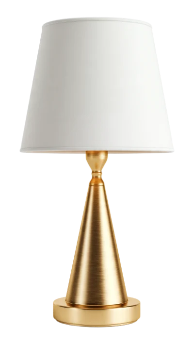 3D Gold Table Lamp