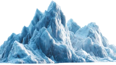 3D Iceberg Mountain