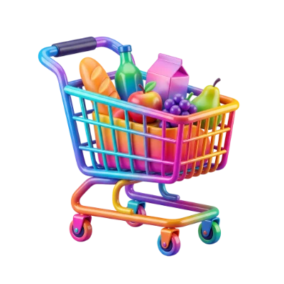3D Icon Shopping Cart