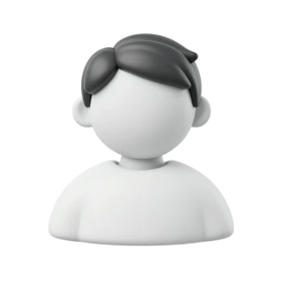 3D Male Avatar Icon