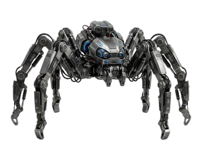 3D Mechanical Spider Robot