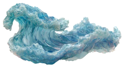 3D Ocean Water Wave