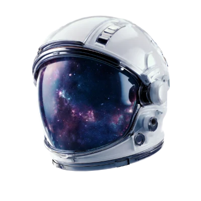 3D Render Astronaut Helmet