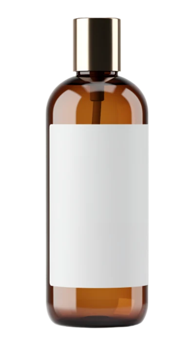 Amber Cosmetic Bottle