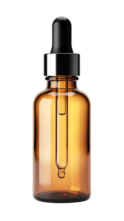 Amber Glass Dropper Bottle