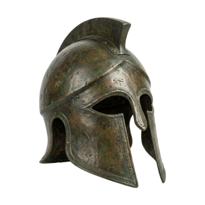 Ancient Greek Spartan Helmet