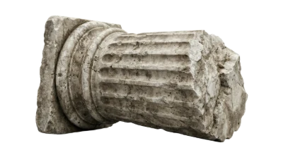 Ancient Roman Stone Column