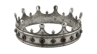 Antique Silver Royal Crown
