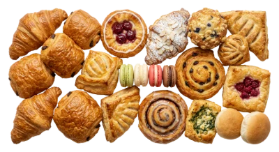 Assorted French Pastries Collection