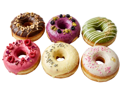 Assorted Glazed Donuts