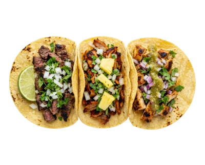 Assorted Mexican Street Tacos