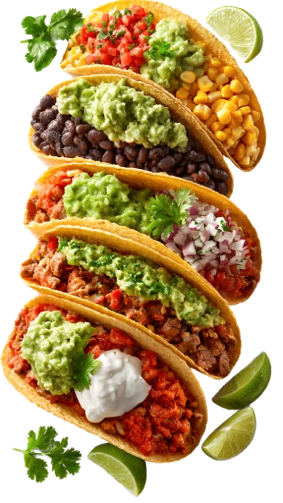 Assorted Mexican Tacos