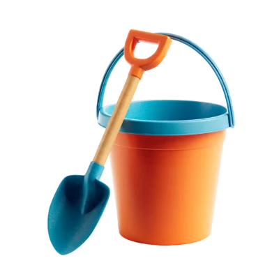 Beach Bucket And Shovel