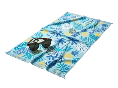 Beach Towel And Sunglasses