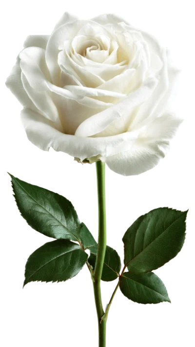 Beautiful White Rose