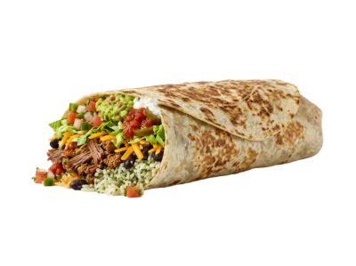 Beef Burrito With Vegetables