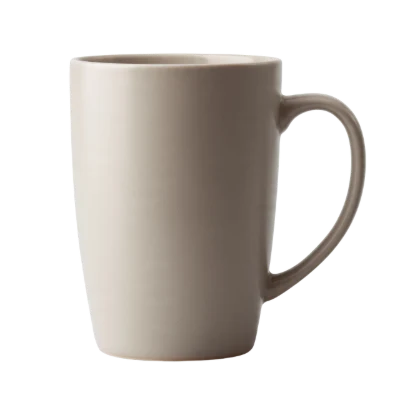 Beige Ceramic Coffee Mug