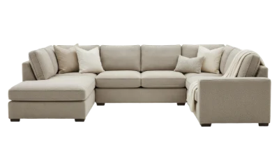Beige Sectional Sofa