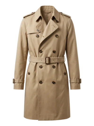 Beige Trench Coat