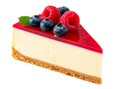 Berry Cheesecake Slice