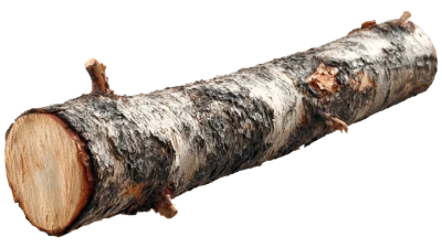 Birch Wood Log