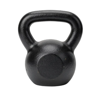Black Cast Iron Kettlebell