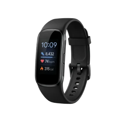 Black Fitness Tracker Watch