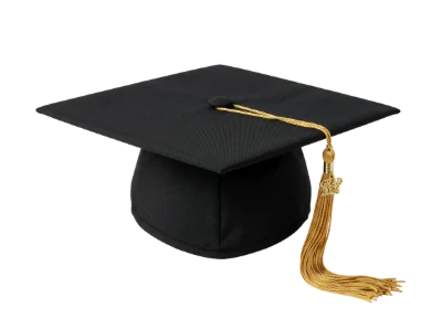 Black Graduation Cap