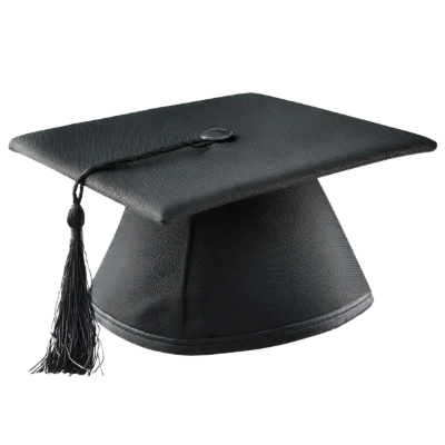 Black Graduation Cap