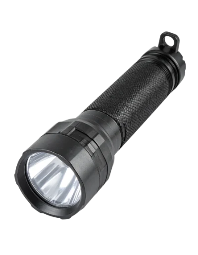 Black Handheld Flashlight