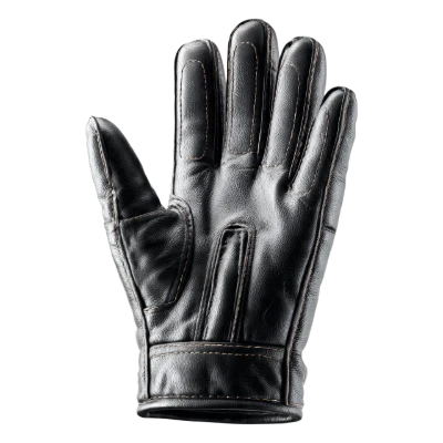 Black Leather Glove