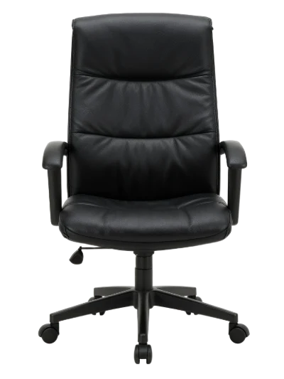 Black Leather Office Chair