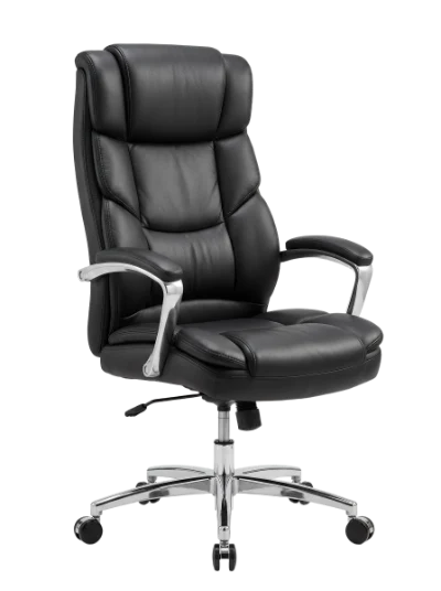 Black Leather Office Chair