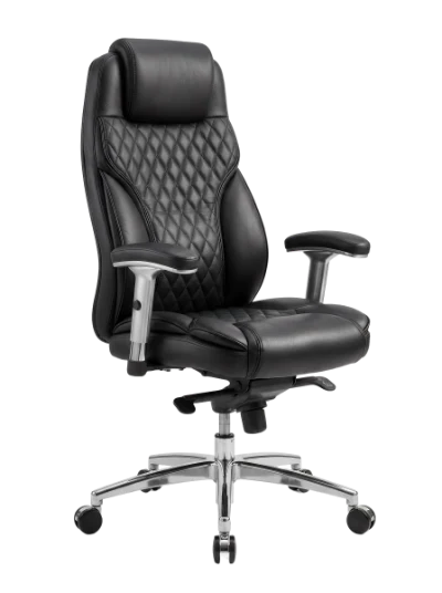 Black Leather Office Chair