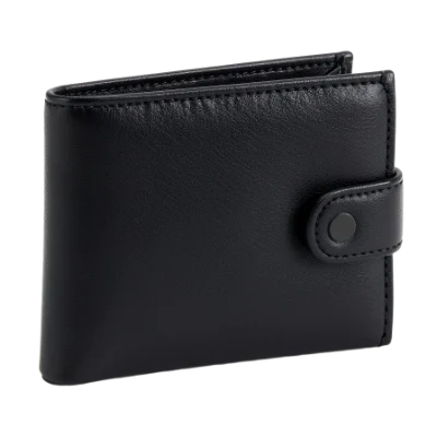 Black Leather Wallet