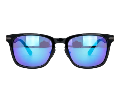 Black Mirrored Sunglasses