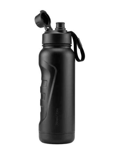Black Sports Water Bottle