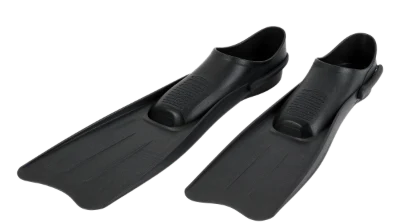 Black Swimming Fins