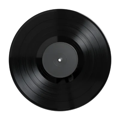 Black Vinyl Record