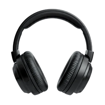 Black Wireless Over-Ear Headphones
