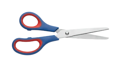 Blue And Red Scissors