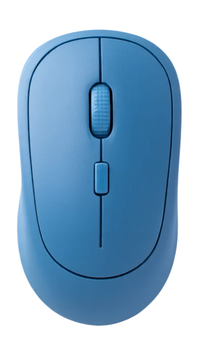 Blue Computer Mouse