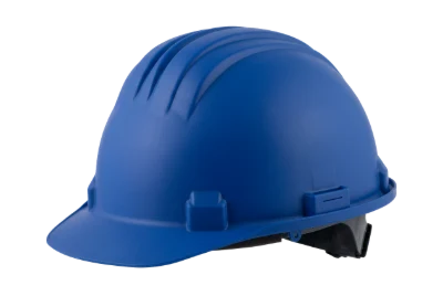 Blue Construction Safety Helmet