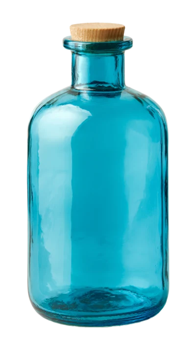 Blue Glass Bottle