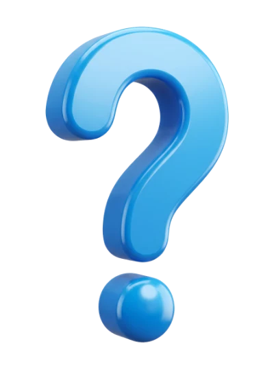 Blue Question Mark