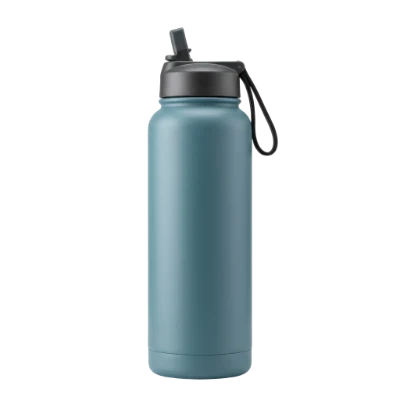 Blue Reusable Water Bottle