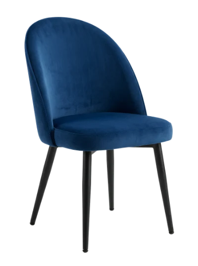 Blue Velvet Dining Chair